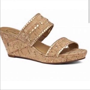 Jack Rogers Ella Wedge Sandal Size 6.5